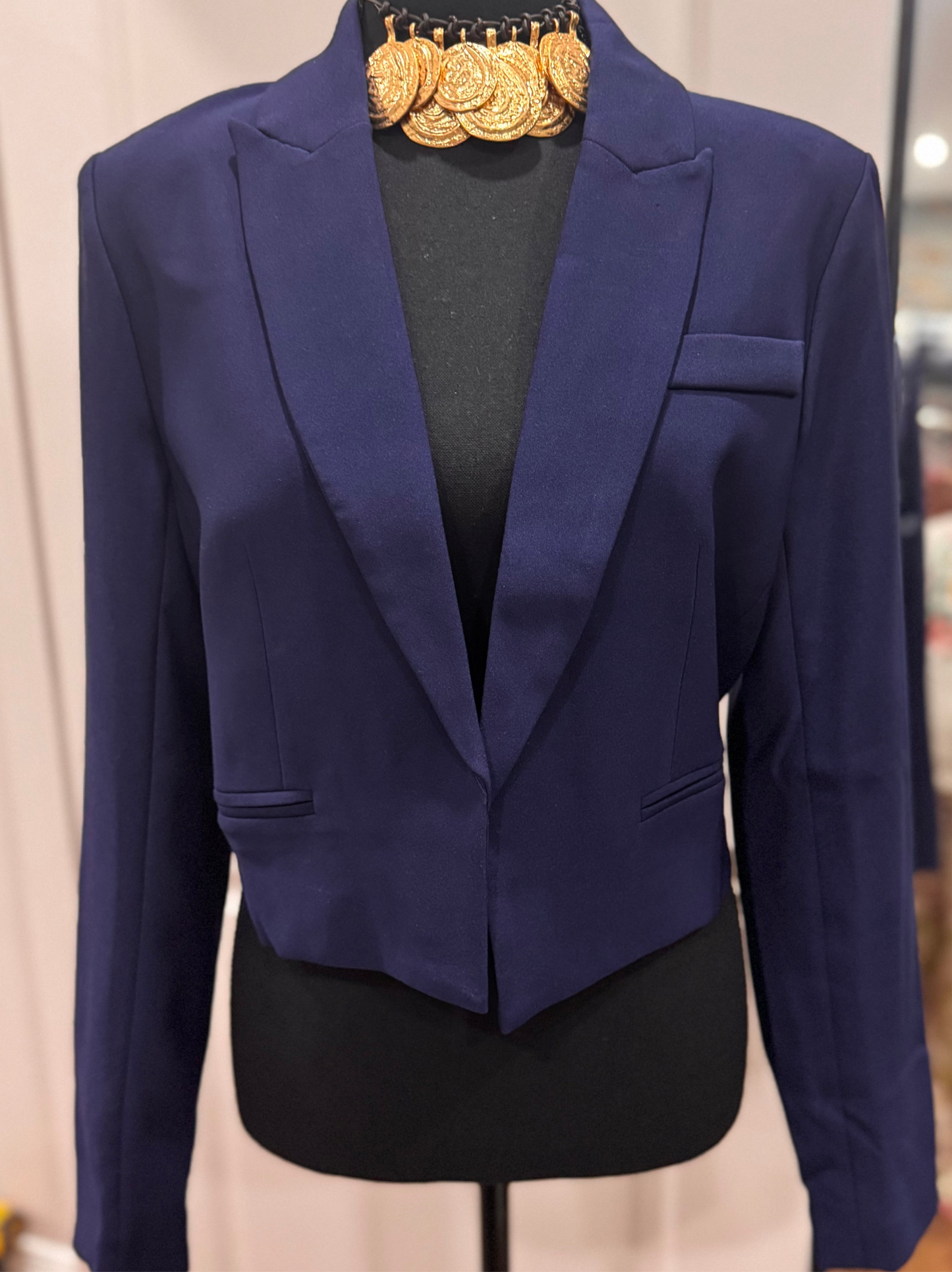 Lilia Cropped Blazer