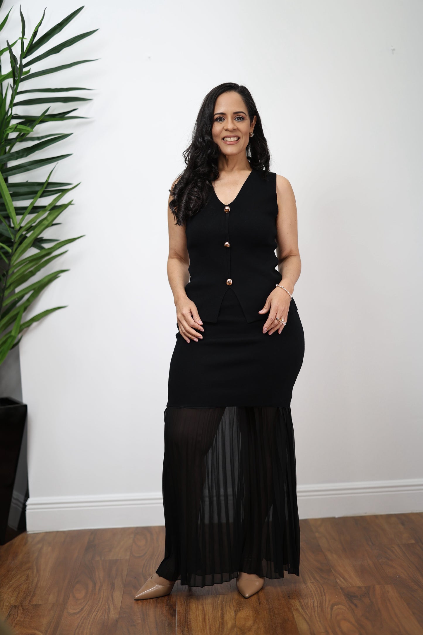 Capitán Vest & Skirt Set