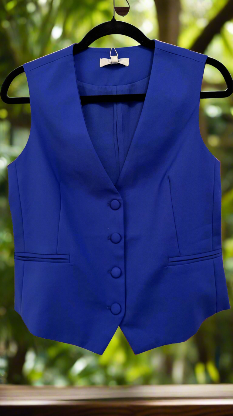 Karla Solid Color Vest