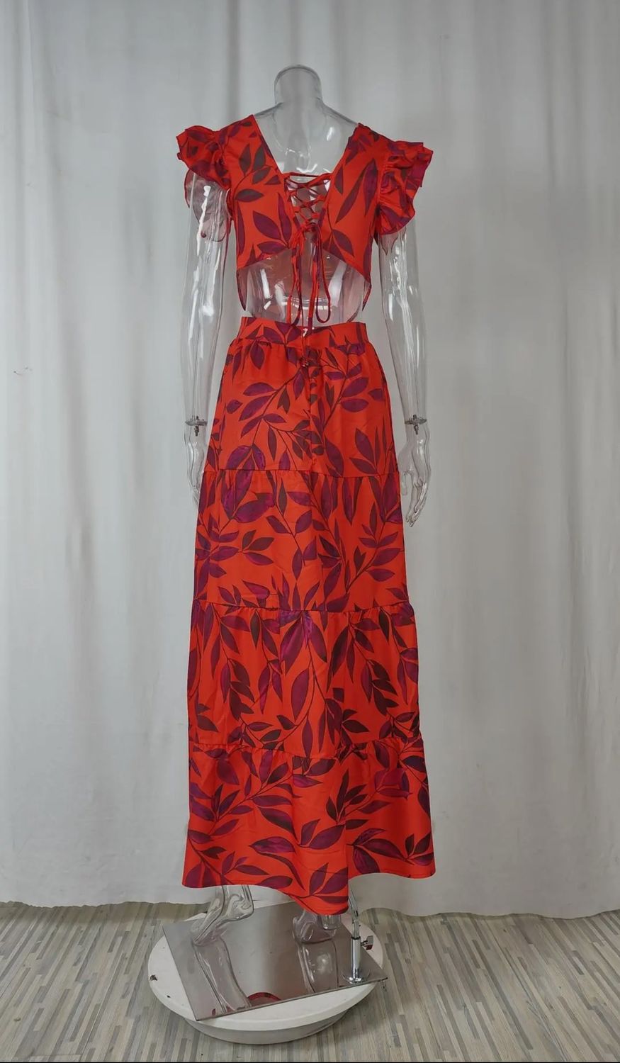 Vestido largo Carambola