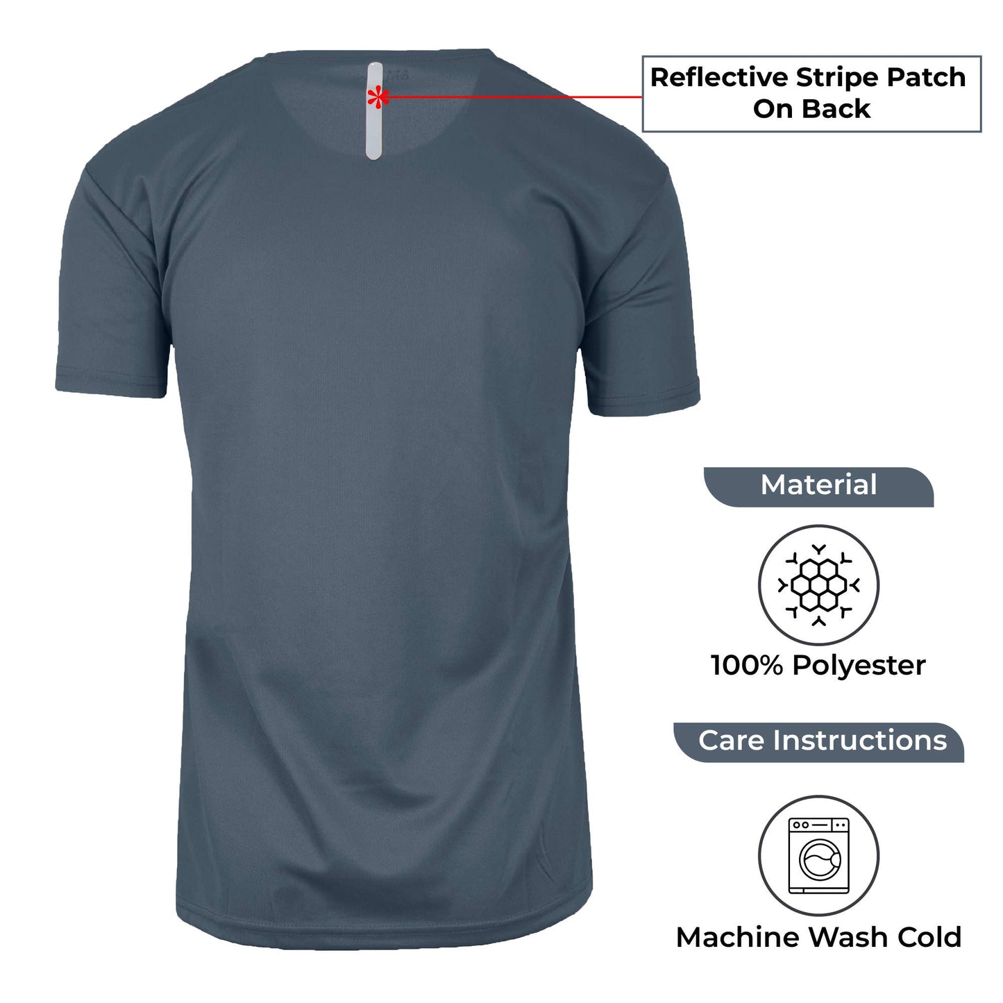 Quick Dry Crew Neck Tee