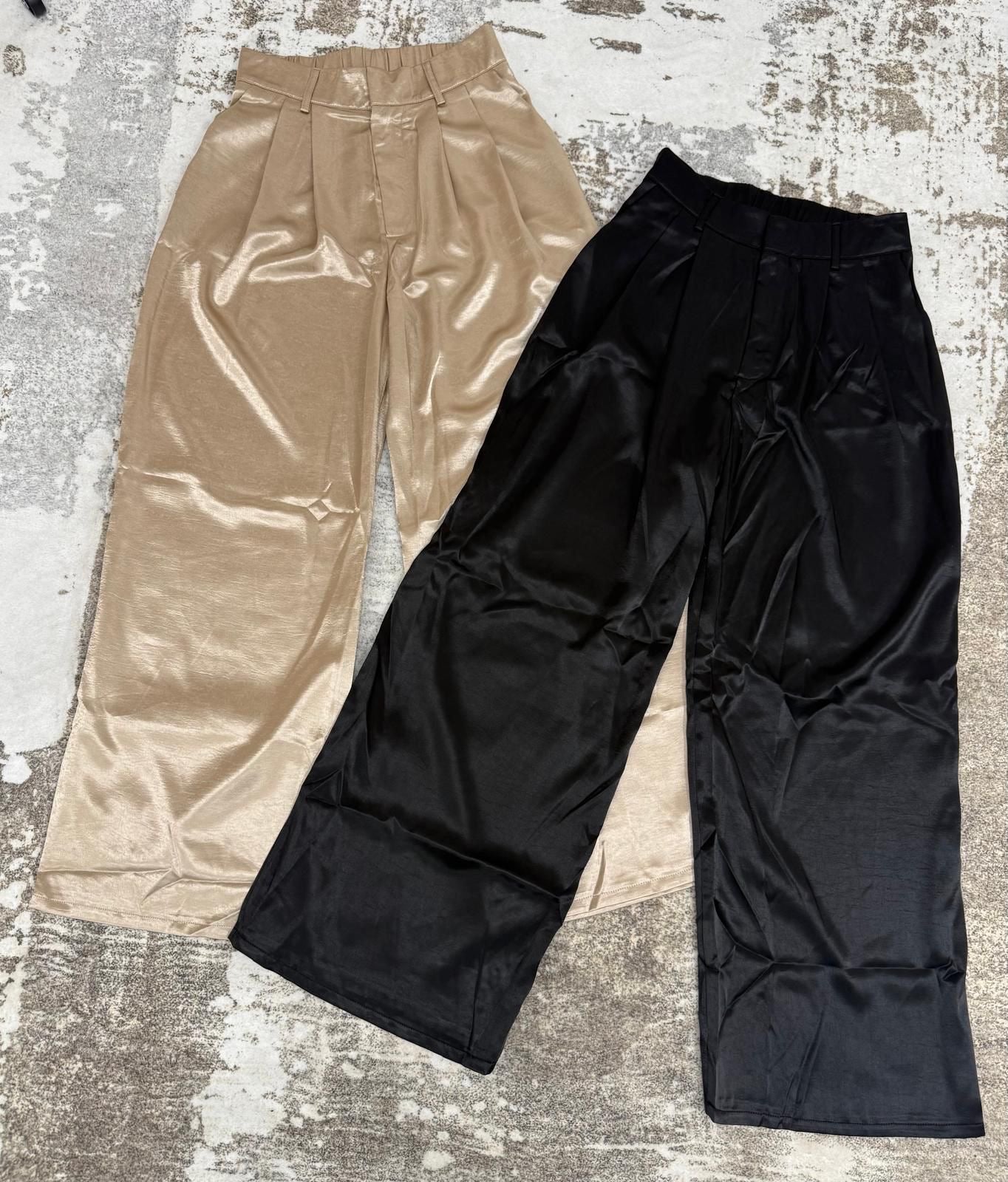 Luxe Satin Wide Leg pants