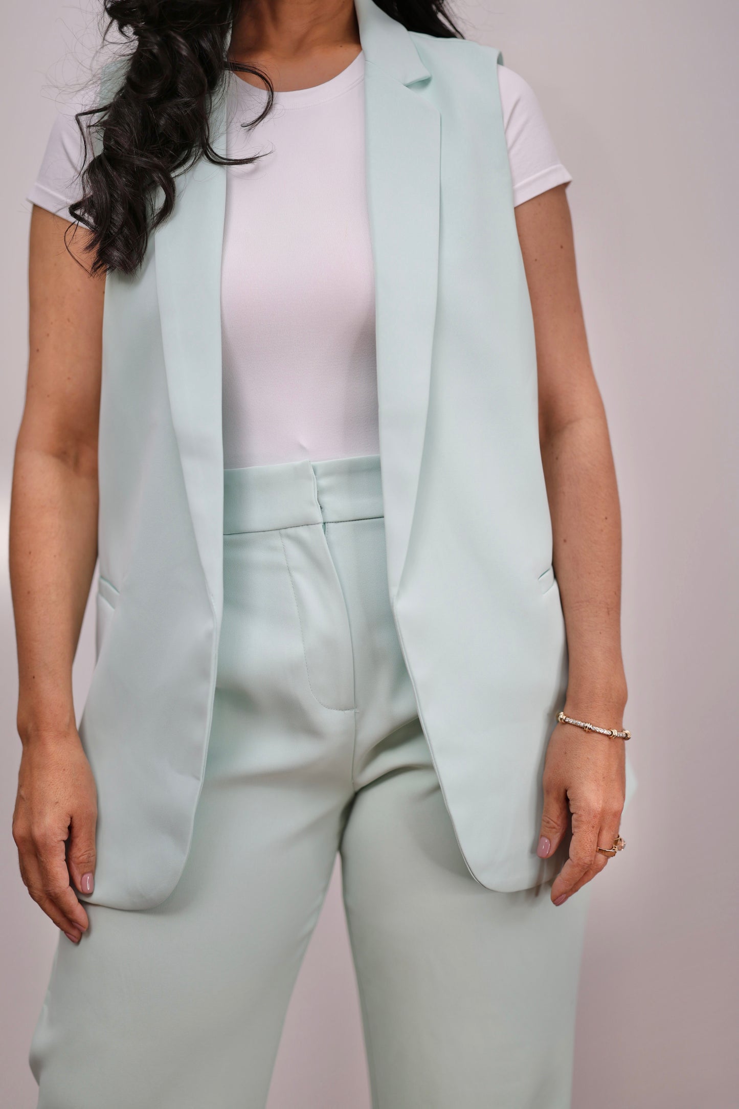 Brenda Long Vest and pants SUIT