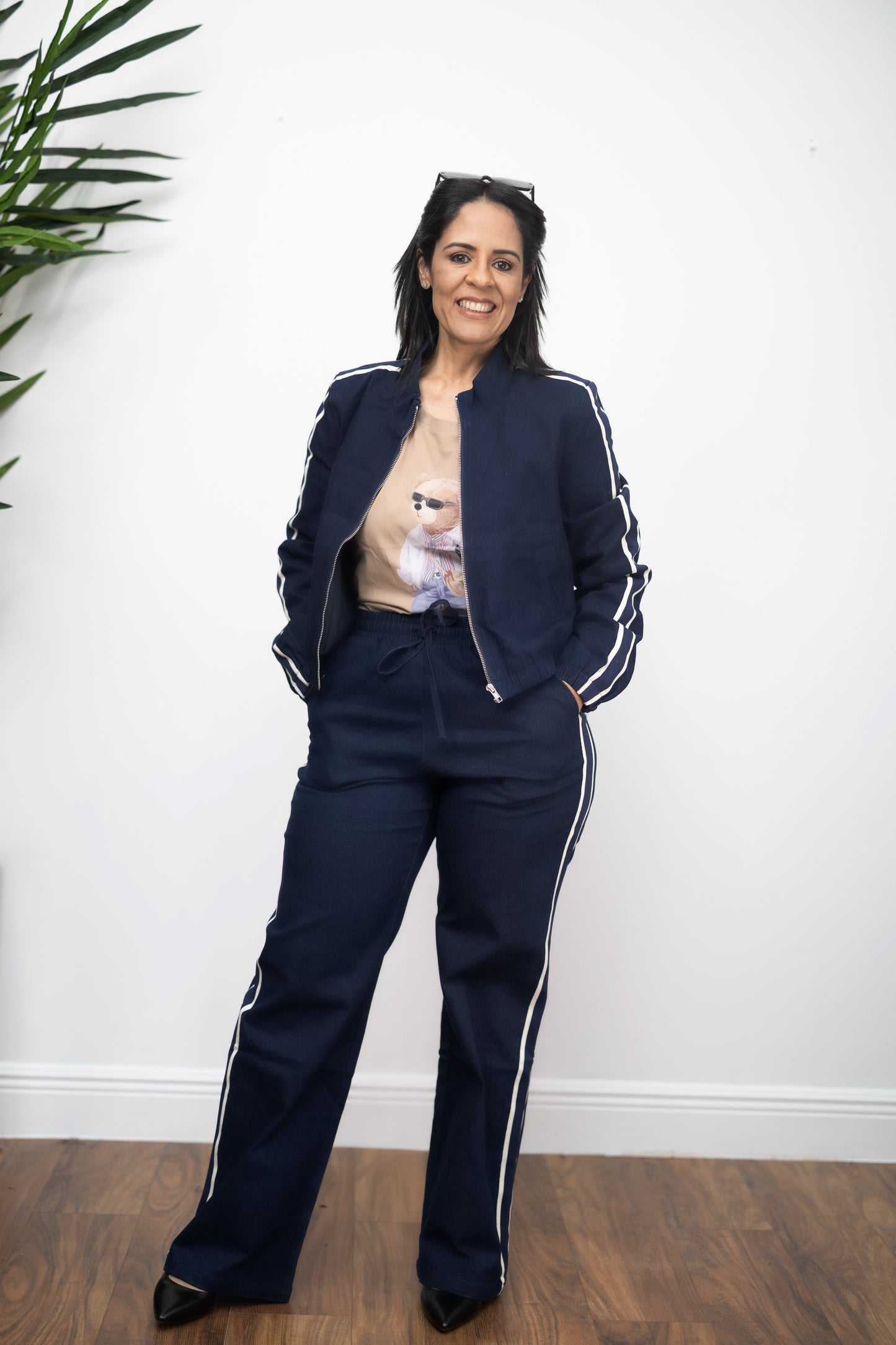 Set Sport Chic Navy Line