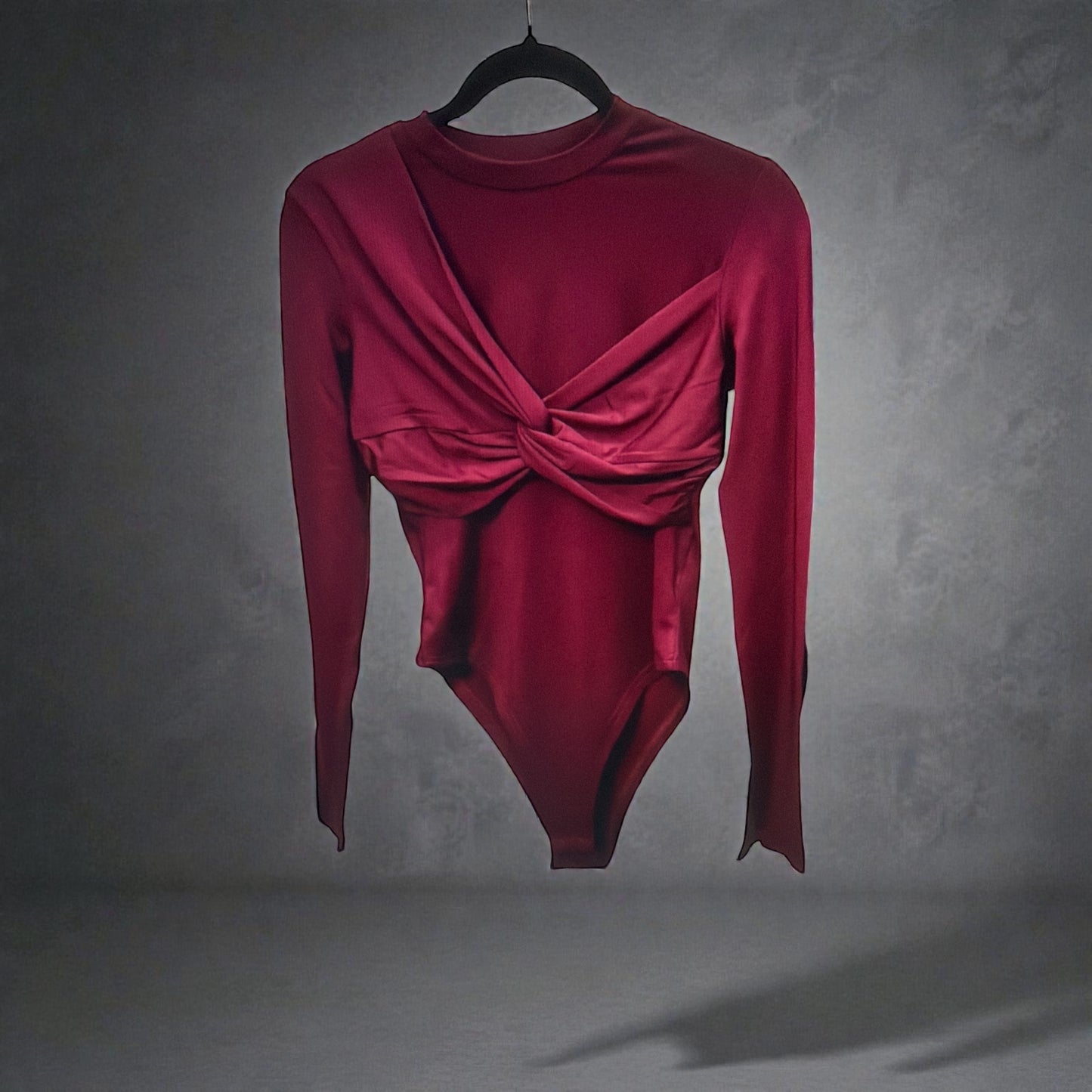 Twist Luxe Long-Sleeve Bodysuit