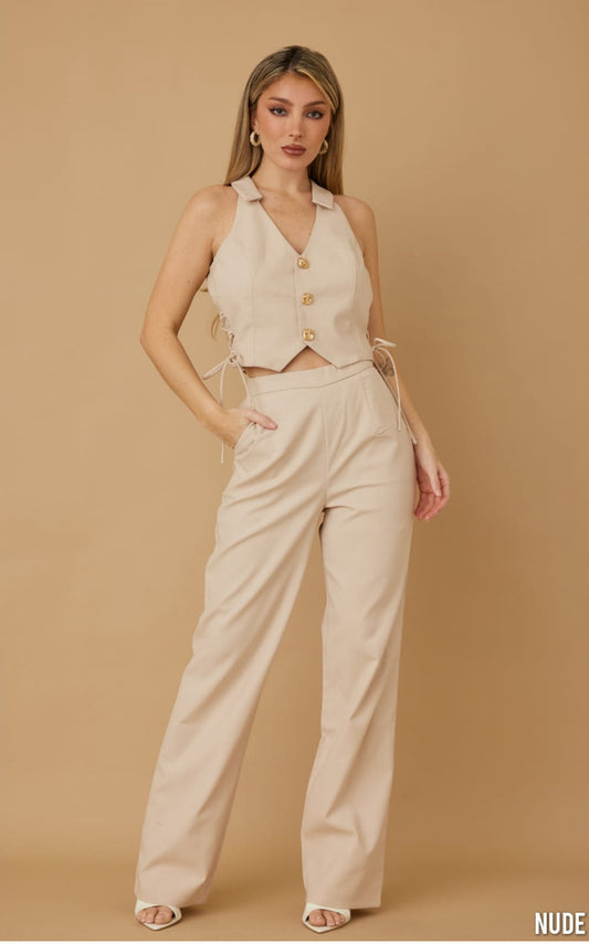 Milka Vest And Pants SET