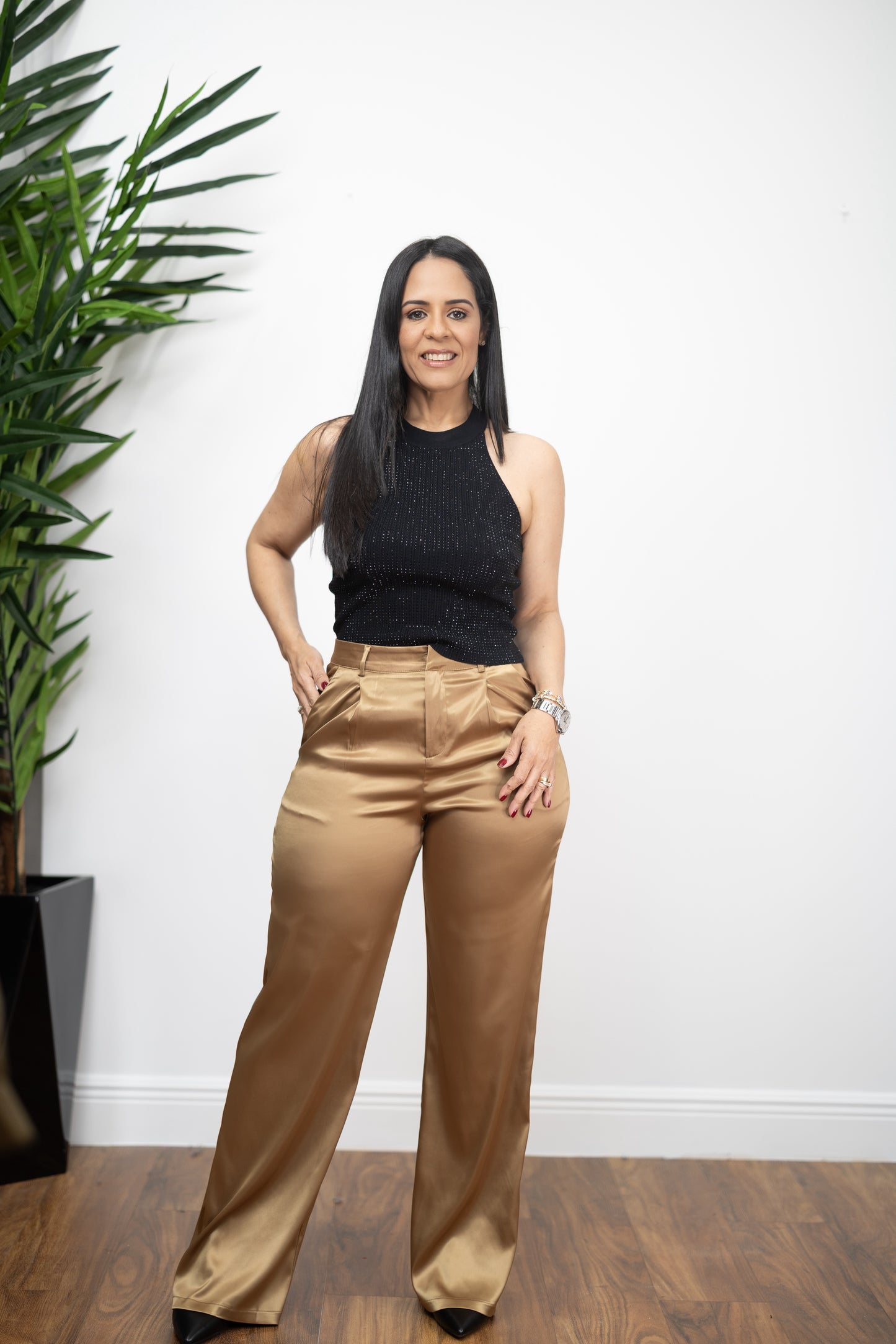 Elegance Satin pants Colors