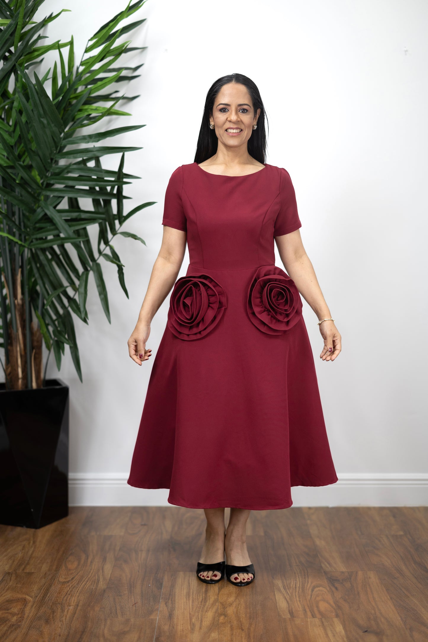 Rosette Elegance Dress