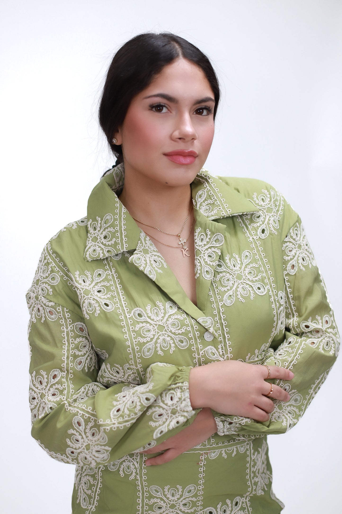 Claudia CropTop Blazer & Shorts Set