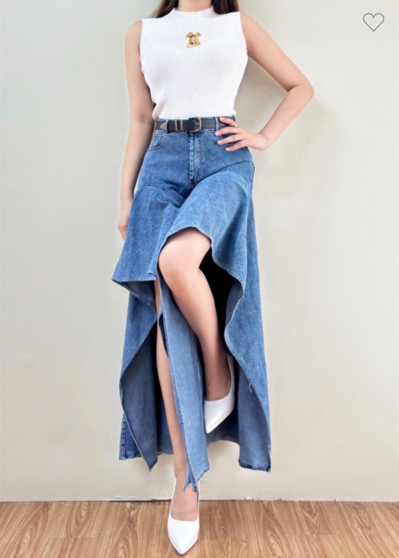 Cascade Sculpt Denim Pants