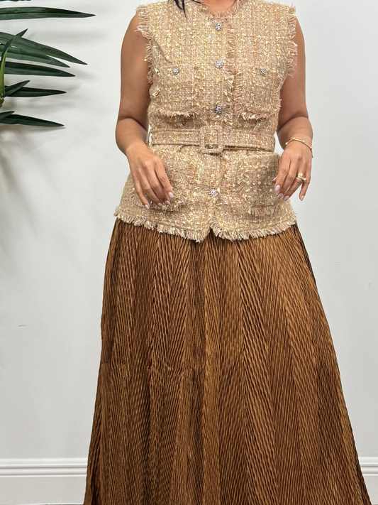 Golden Couture Textured Set 2 Piezas