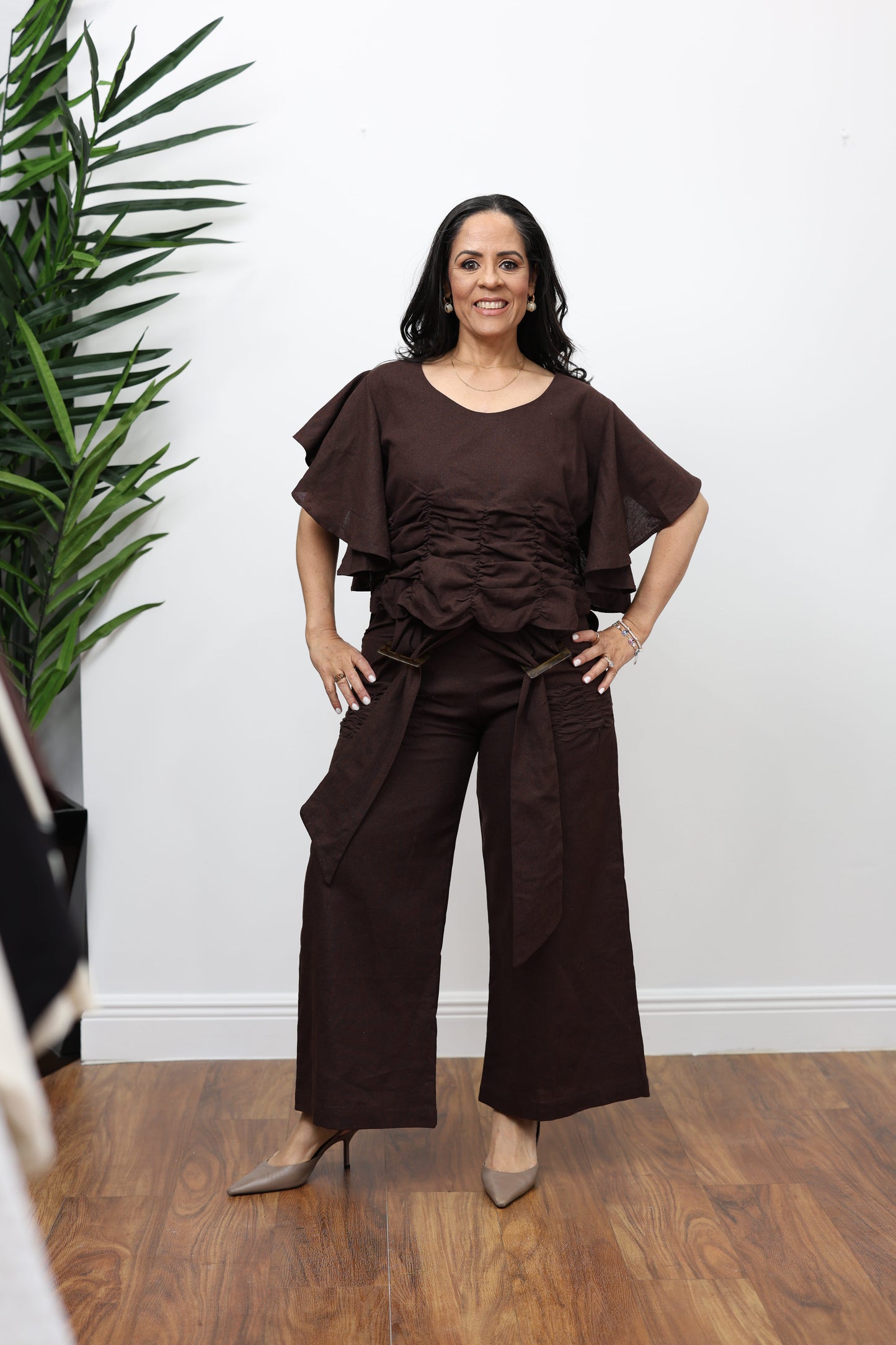 Cocoa Linen Power Set