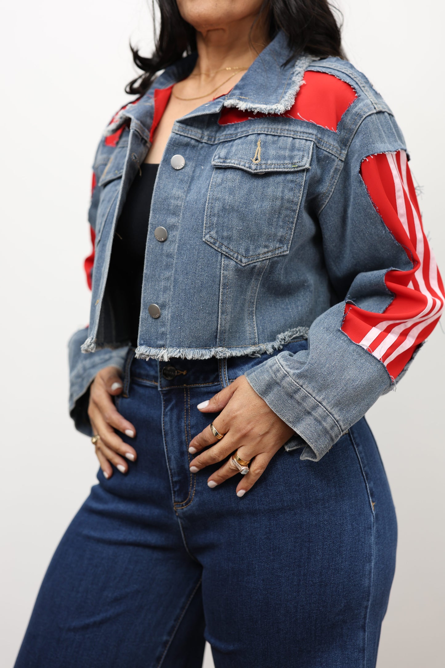 Jems Denim cropped Jacket