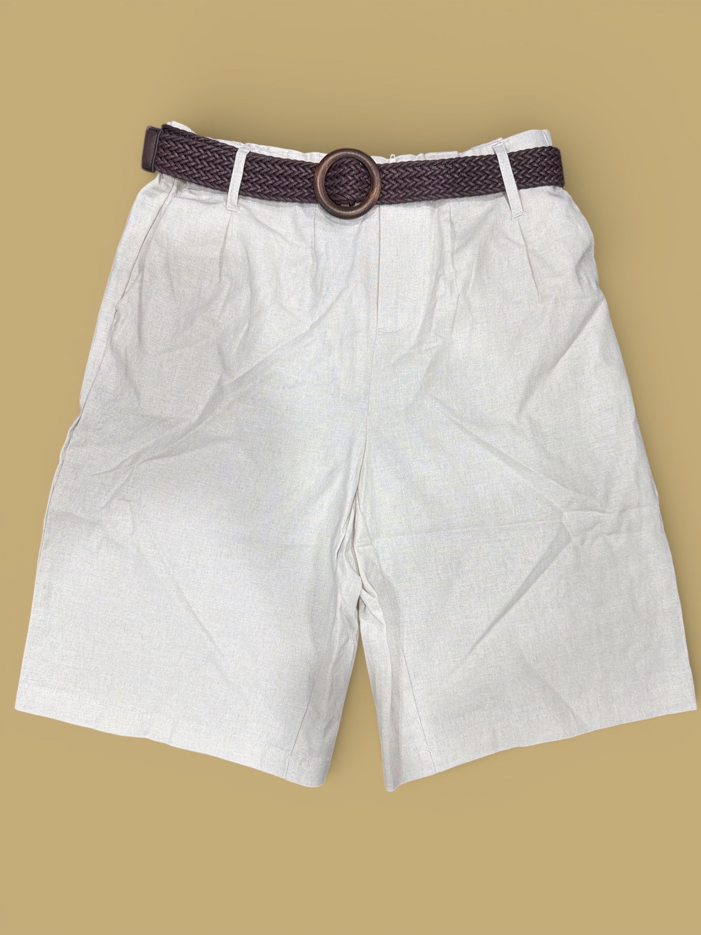 Monaco Ease Linen Bermudas