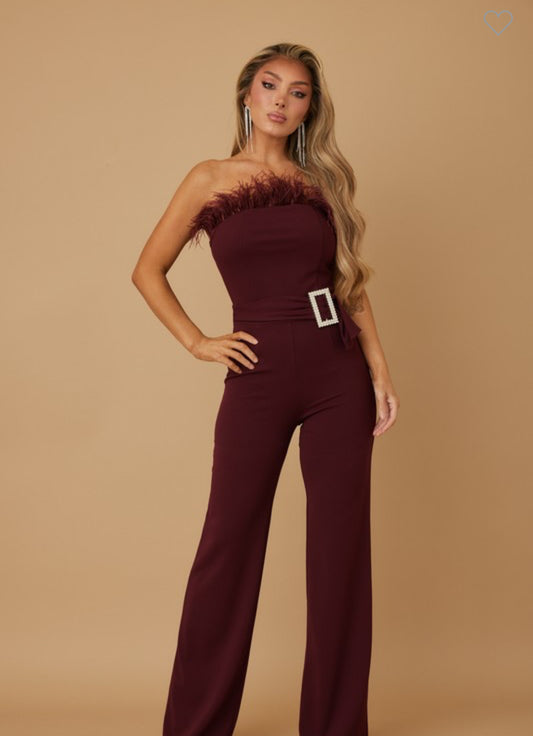 Leydi Strapless Jumpsuit
