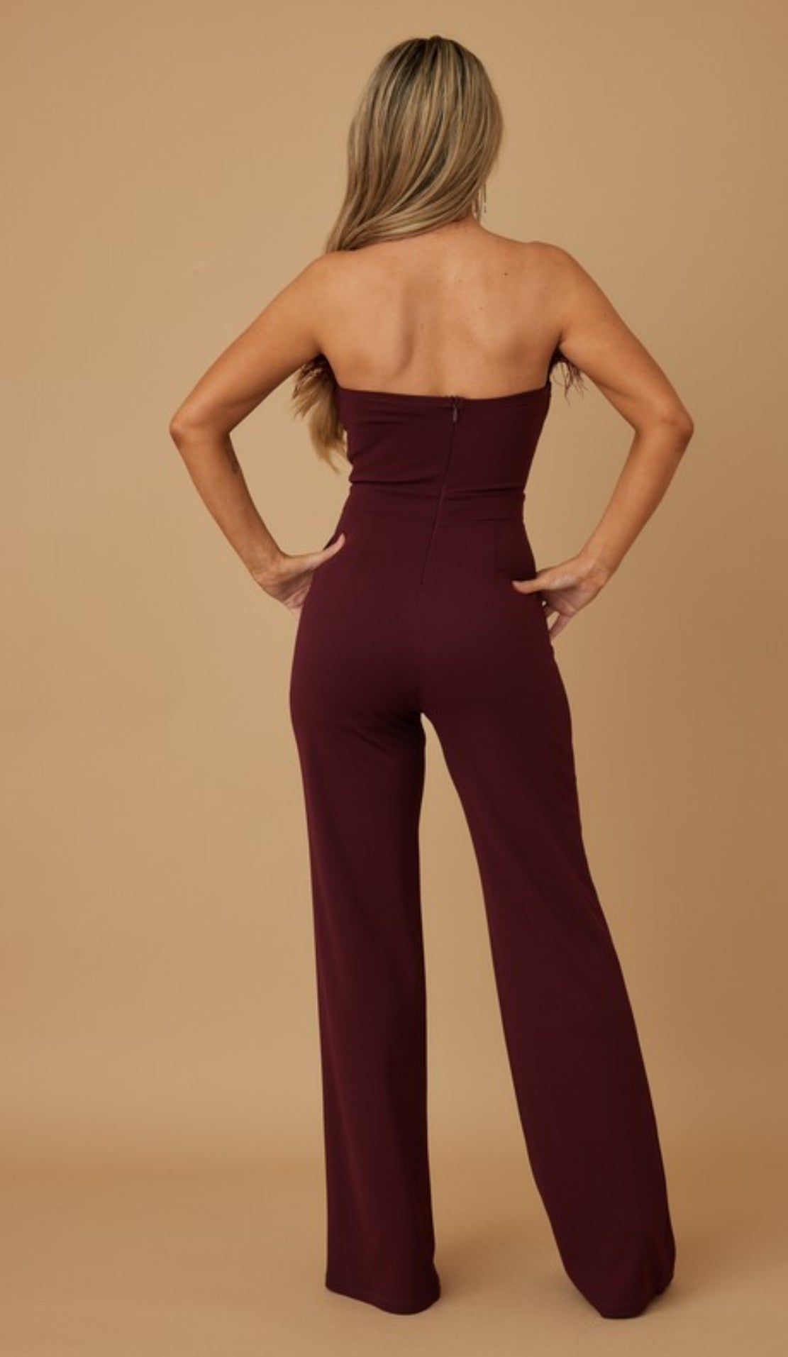 Leydi Strapless Jumpsuit