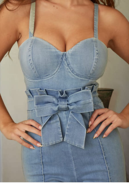 Belinda Denim Jumpsuit