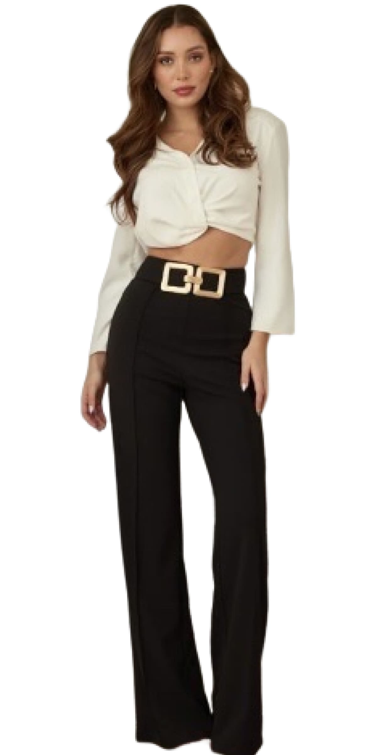 Pantalones Patricia Golden Buckle