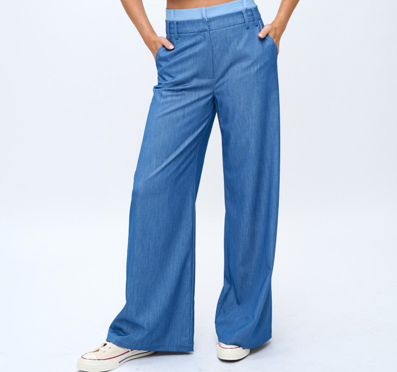 Nini double waist wide Pants