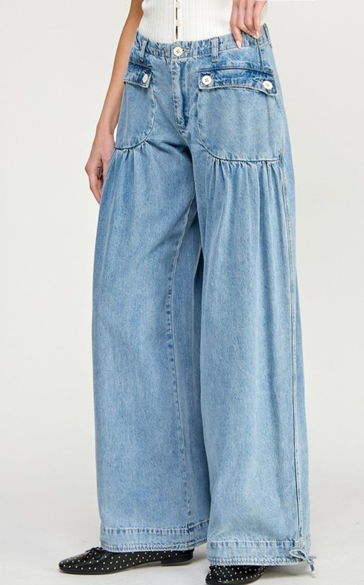 Carmela Wide-Leg Jeans