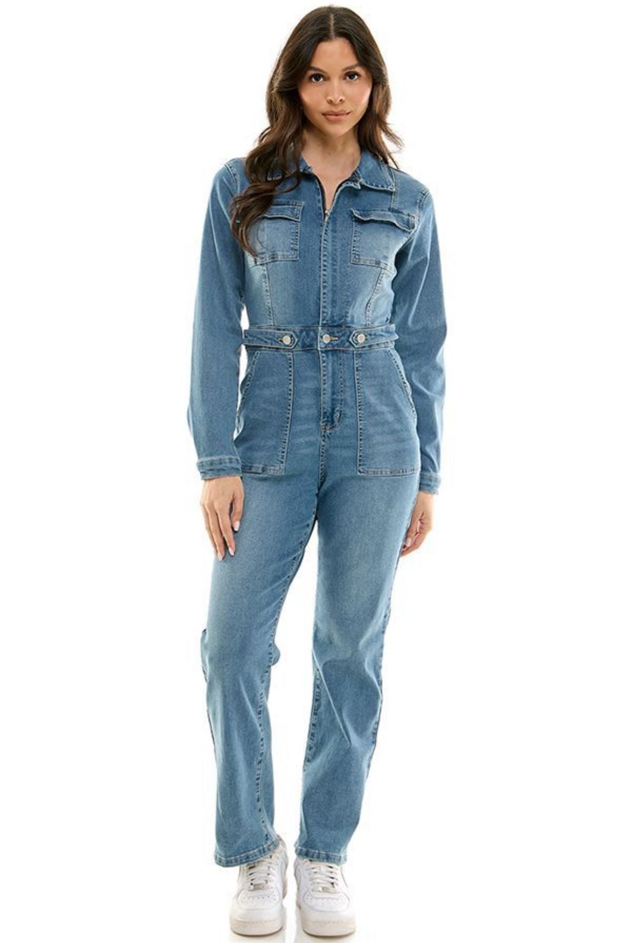 Carolina Denim Jumpsuit
