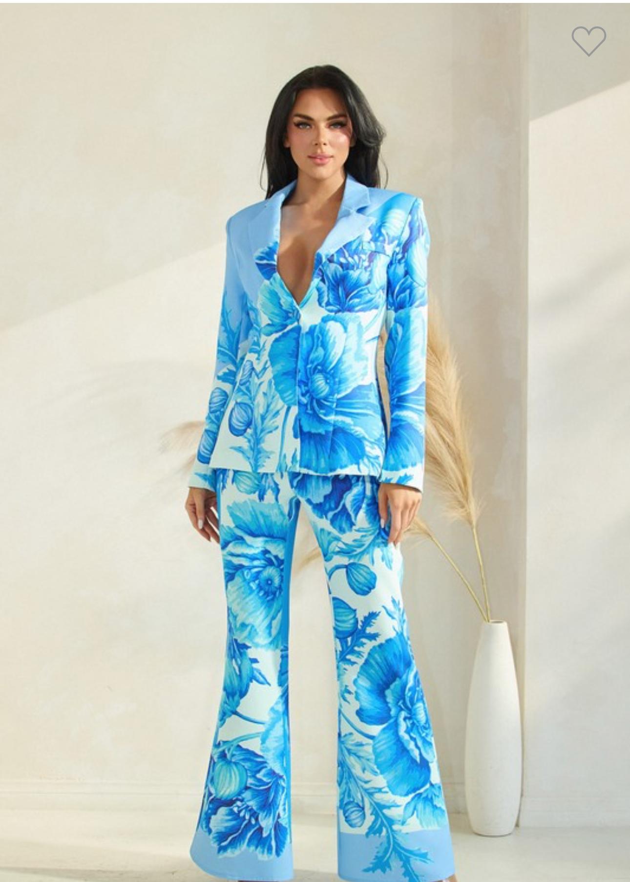 Flower Suit Set