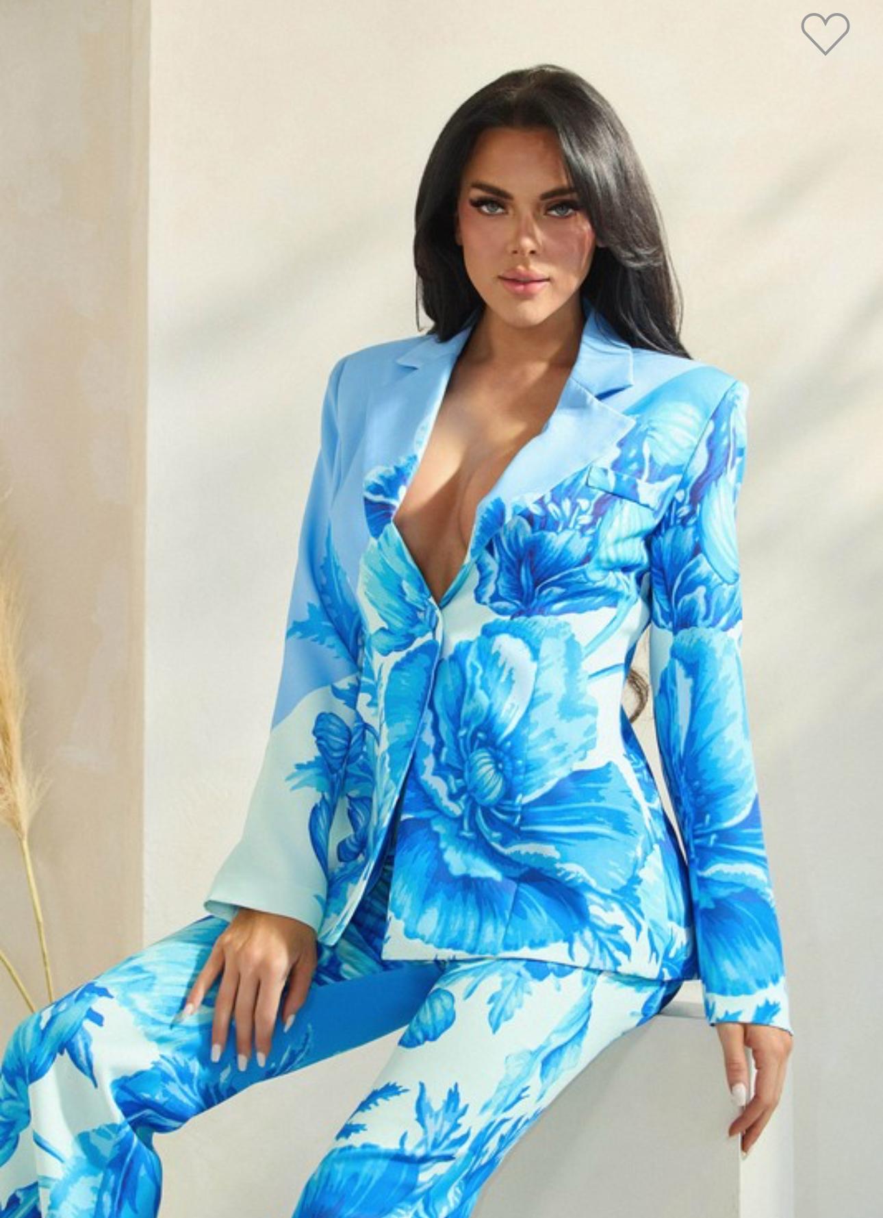 Flower Suit Set