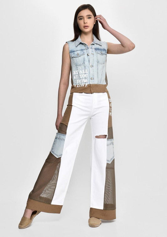 Fiorella White & Brown Set