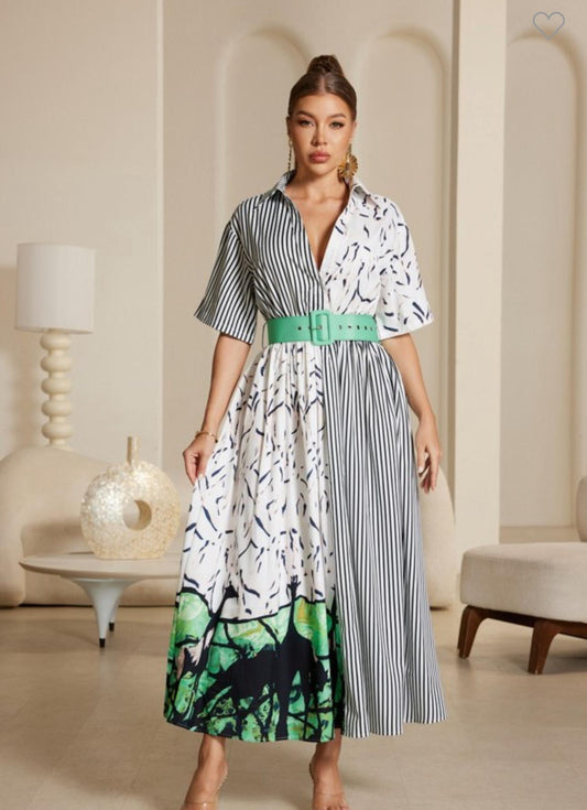 Cox Printed Maxi Dress