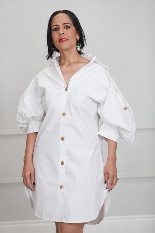 Popplyn Strech Dress