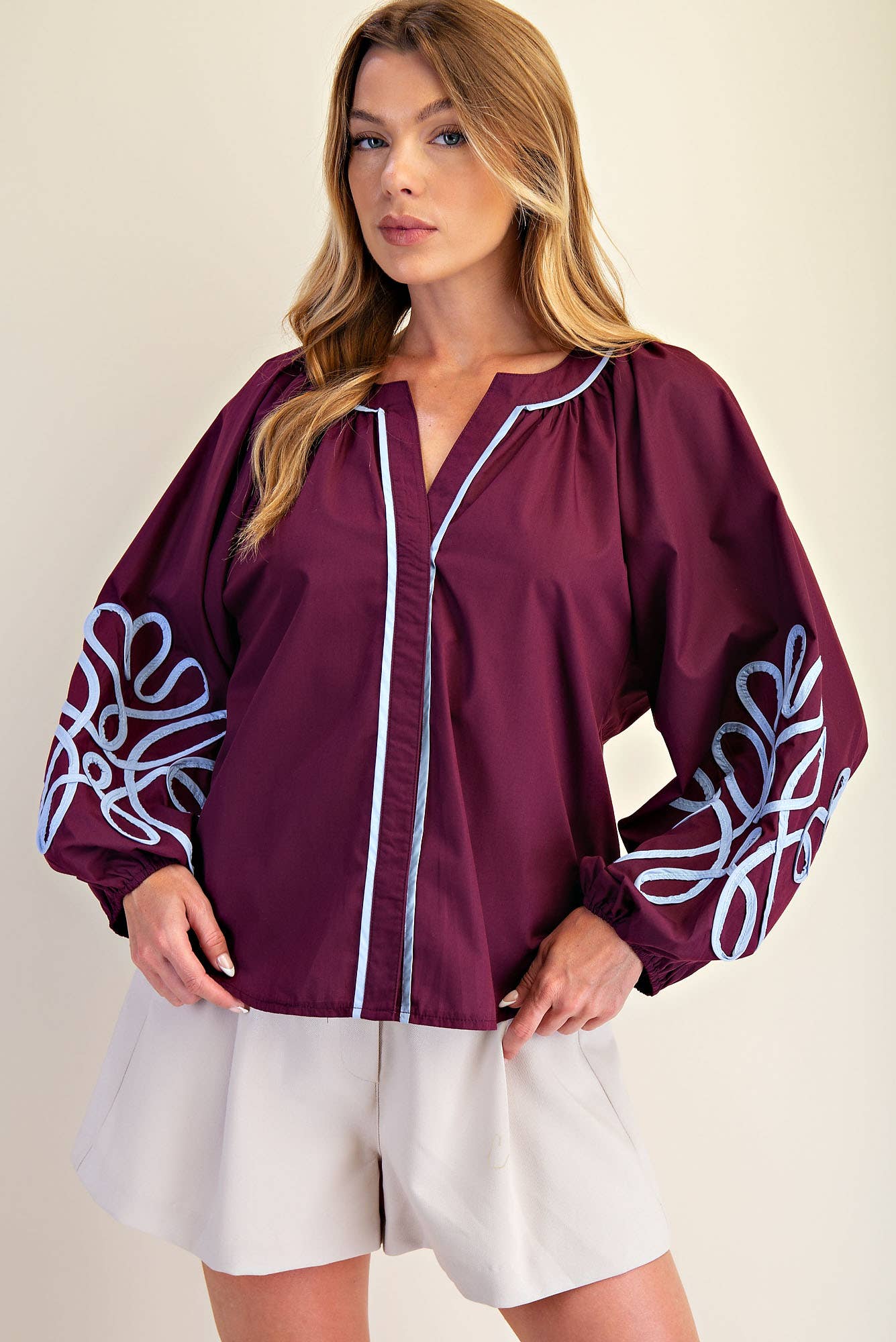 MORI Detail Blouse