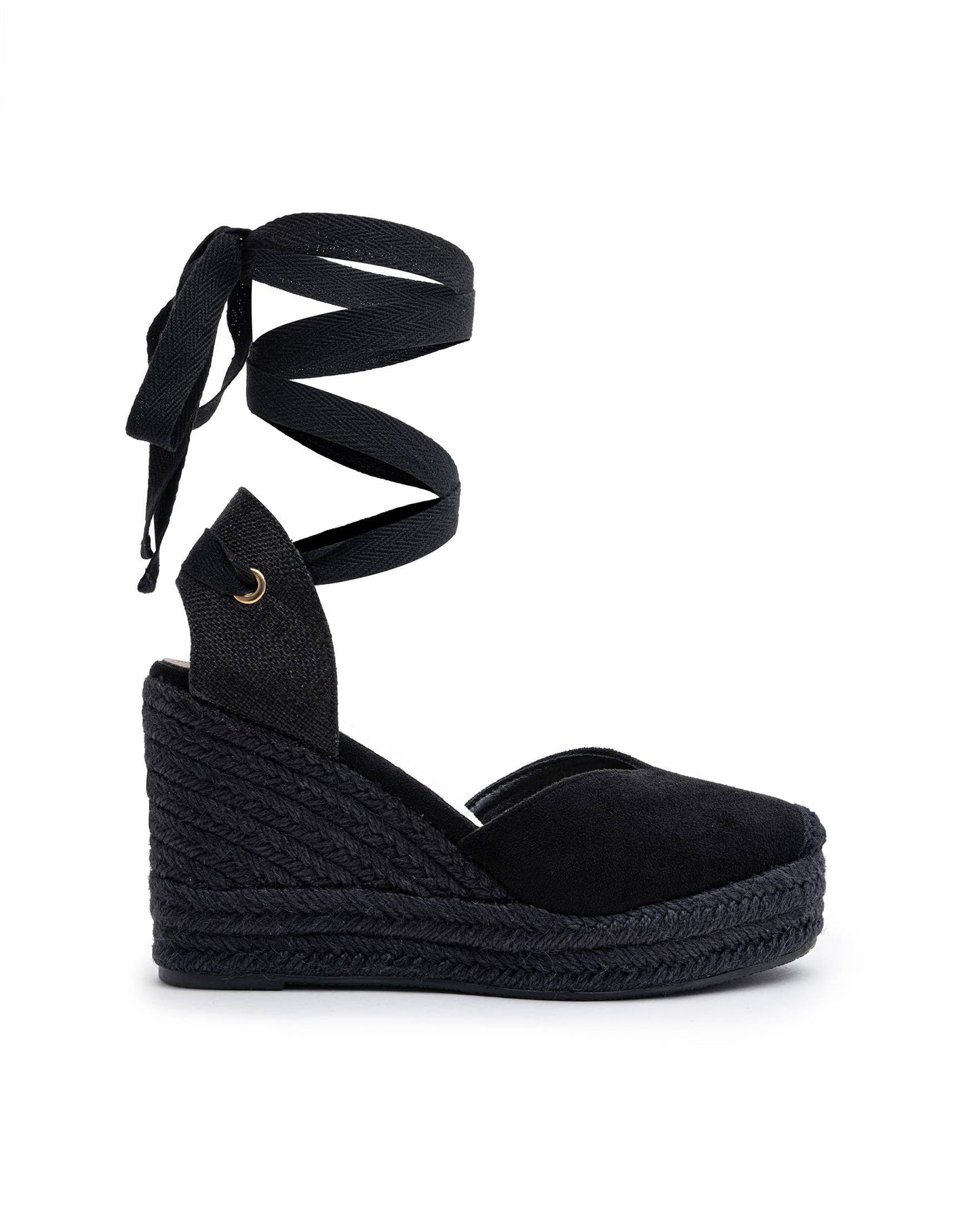 Basic High Wedge Espadrille Sandals