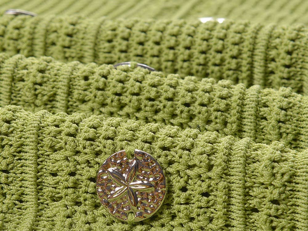 SET-36 Chic Summer Waist Tassel Knitted Skirt and Vest Set