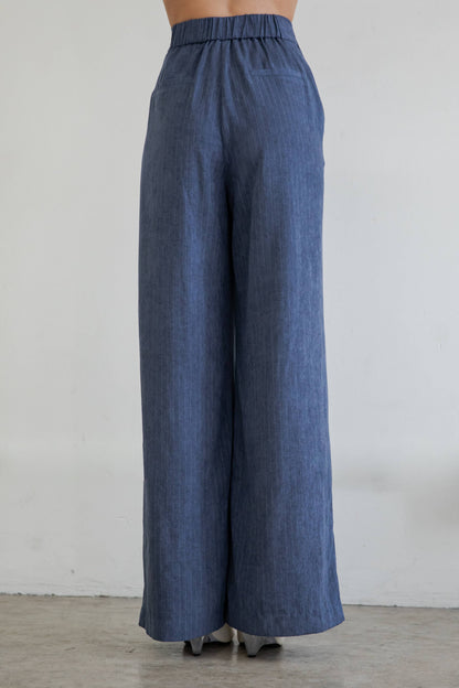 Valeria Wrap Palazzo Pants