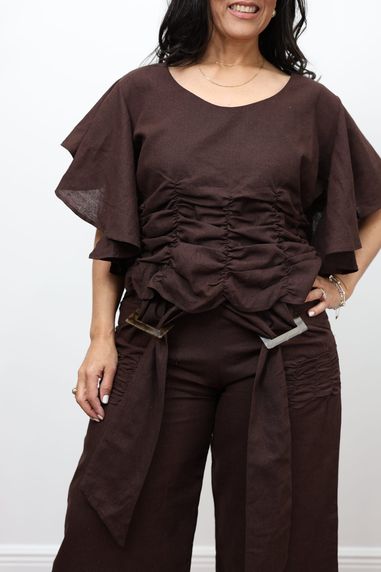 Cocoa Linen Power Set