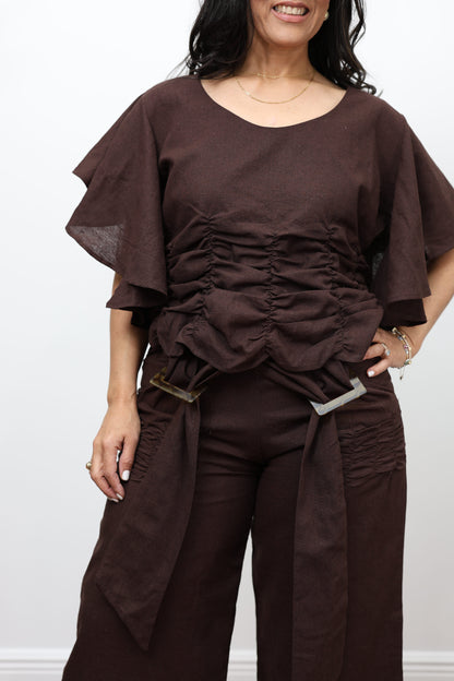 Cocoa Linen Power Set