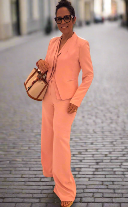 Mariela jacket pants and Vest Set 3Pcs
