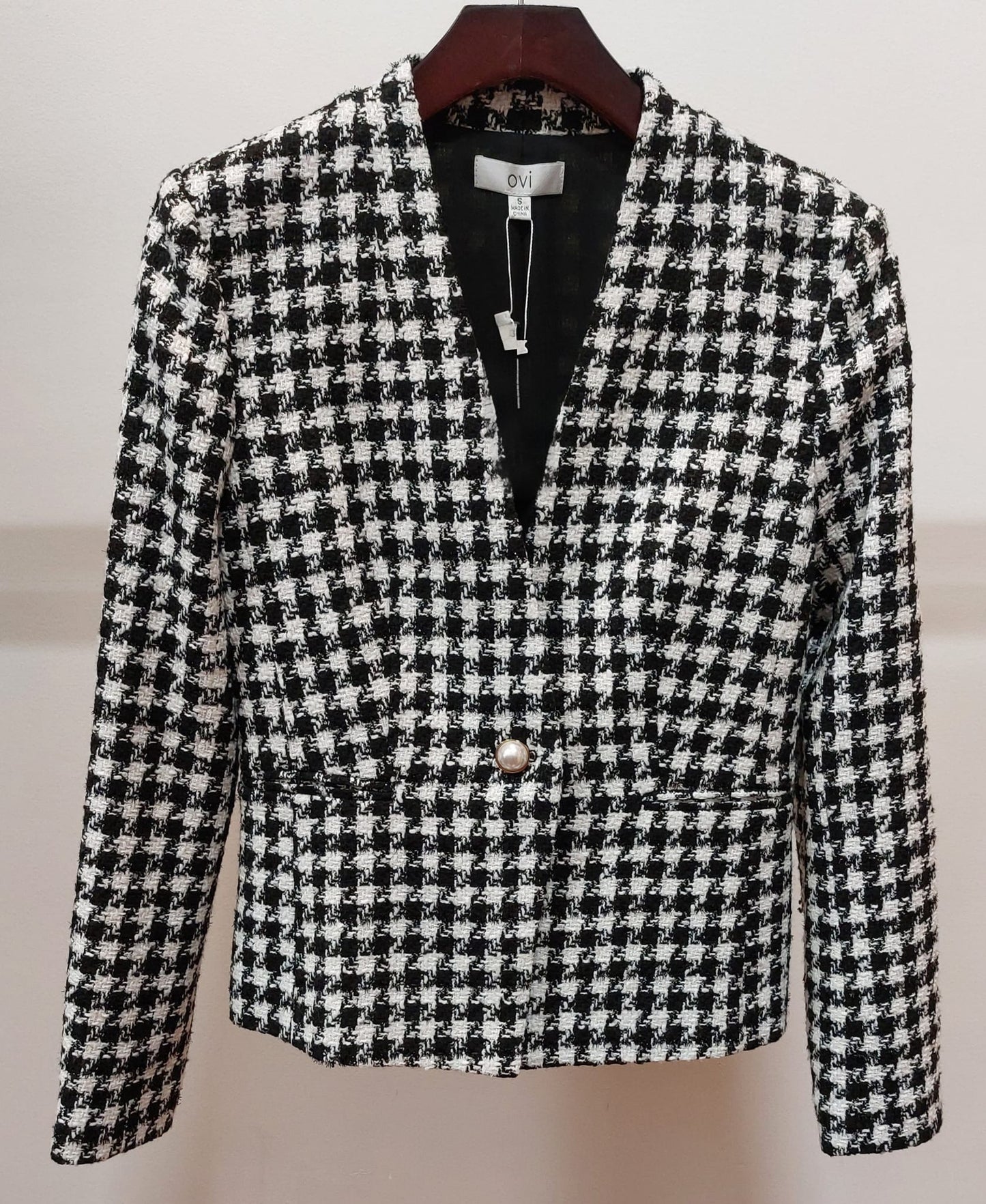 Blazer Tweed Parisian Pearl