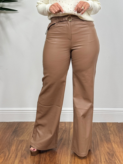 Luxe faux Leather Pants