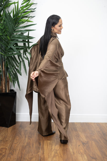 Satin Bronze Flow Set