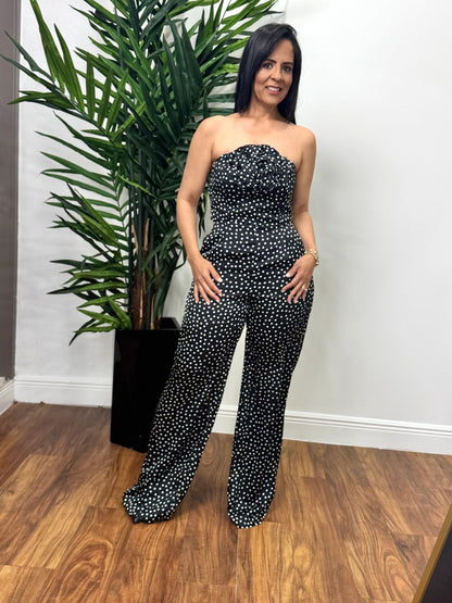 Conjunto de flores sin tirantes Lili