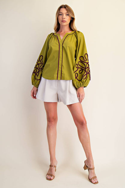 MORI Detail Blouse