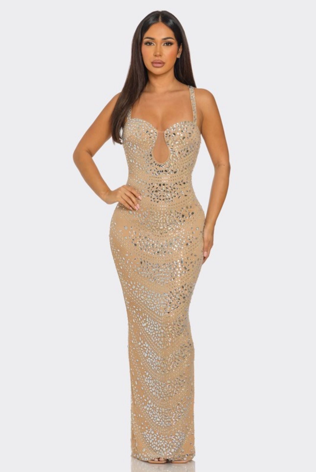 Celeste Crystal Gown