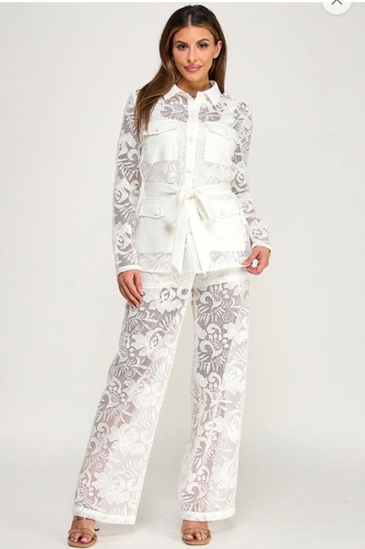 Elysian Lace Authority Set