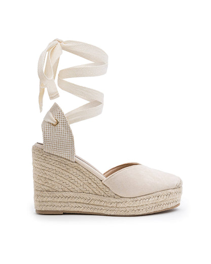 Basic High Wedge Espadrille Sandals