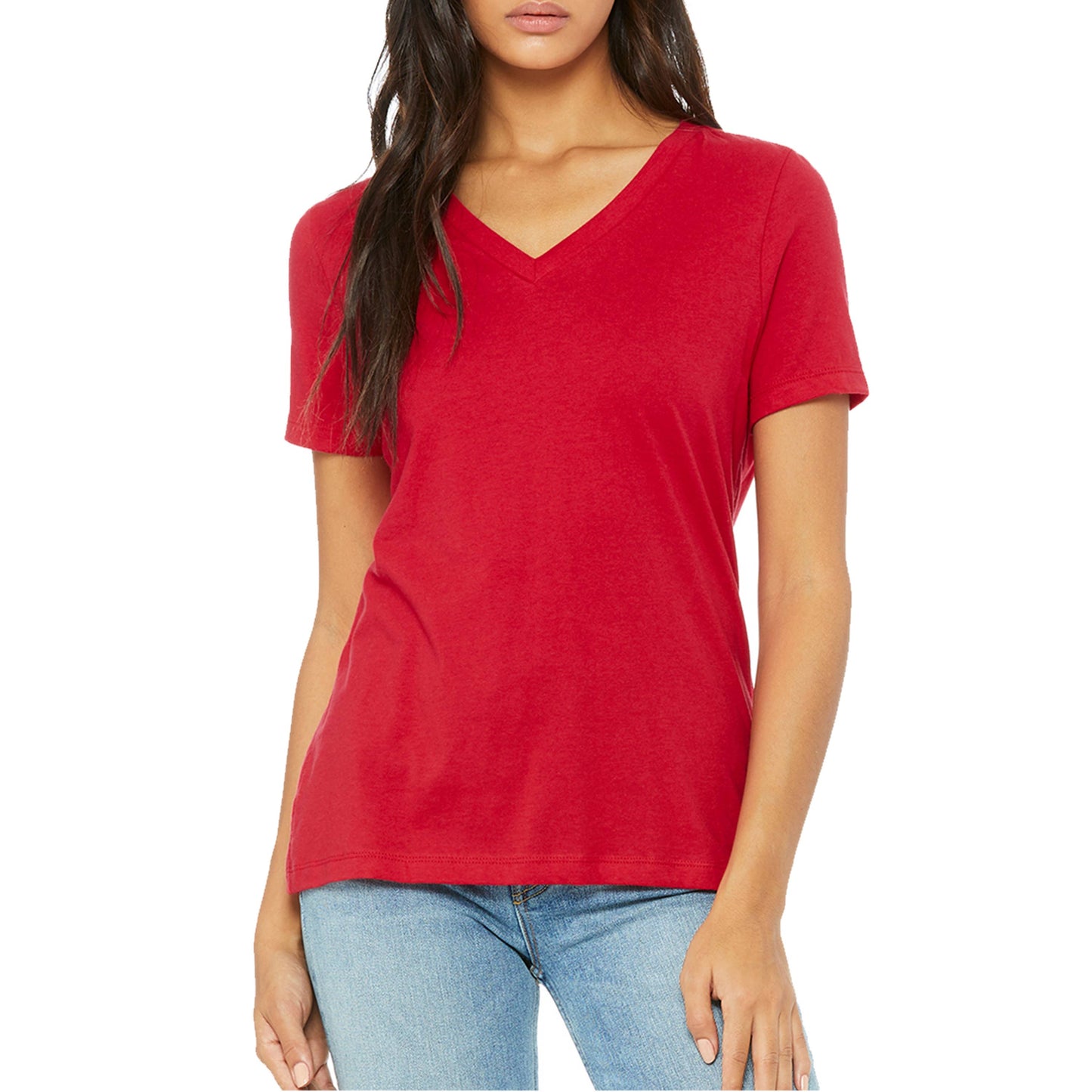 Short Sleeve V-Neck Tee