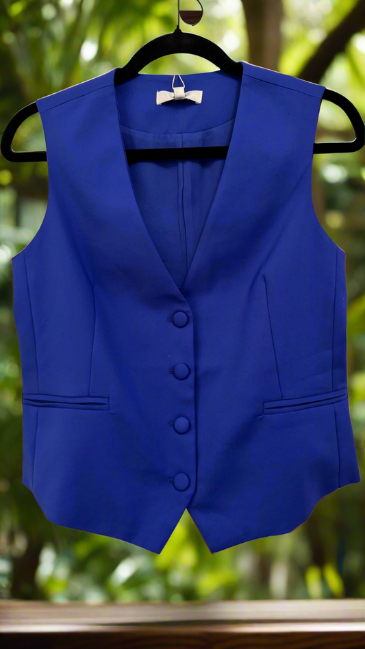 Karla Solid Color Vest