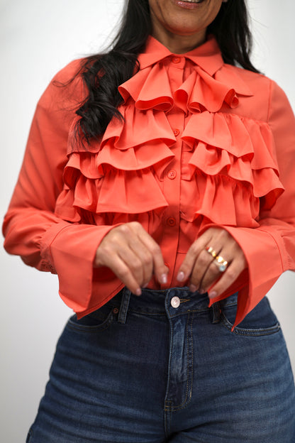 Lola Ruffle Blouse