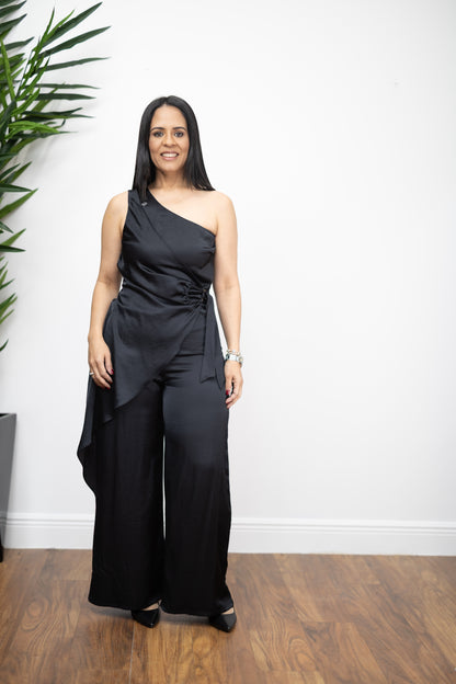 Jumpsuit Asimétrico Black Elegan