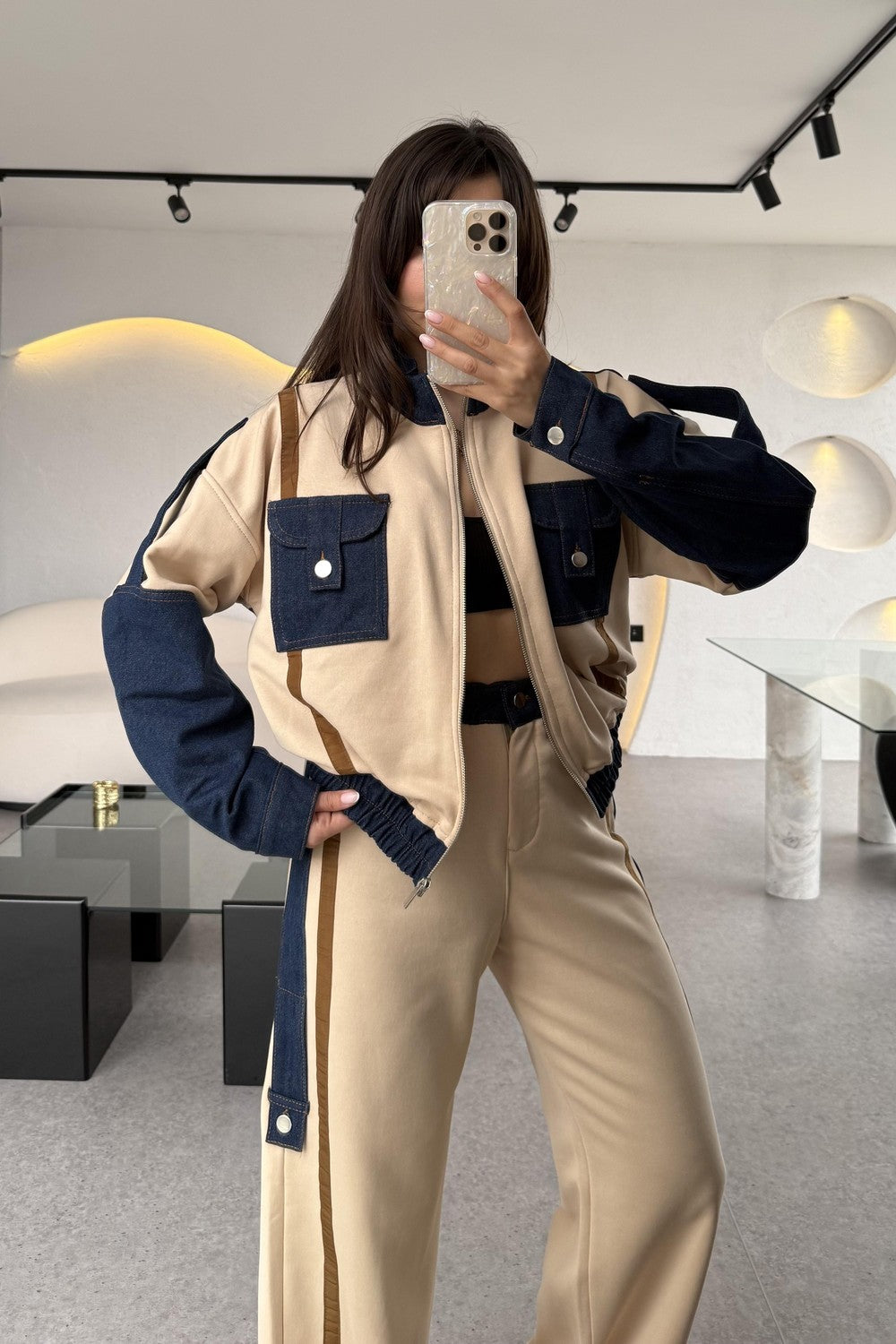 Cotton Denim Set